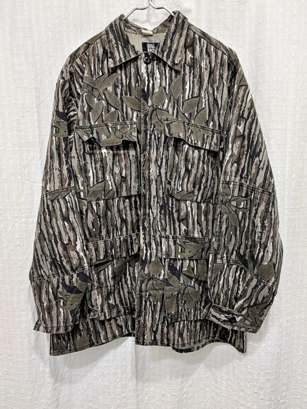 Vintage 90s Gung Ho Realtree Camo Shirt Jacket Made In USA Boxy XXL / 3XL